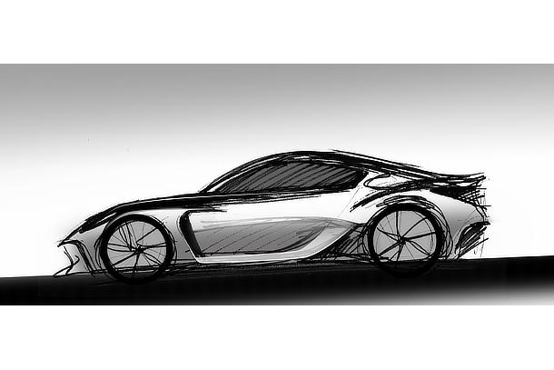 GR86 Early Stage Exterior Idea Sketch
