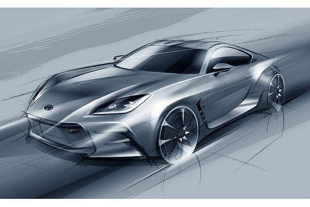 GR86 Mid Stage Exterior Idea Sketch