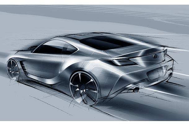 GR86 Mid Stage Exterior Idea Sketch