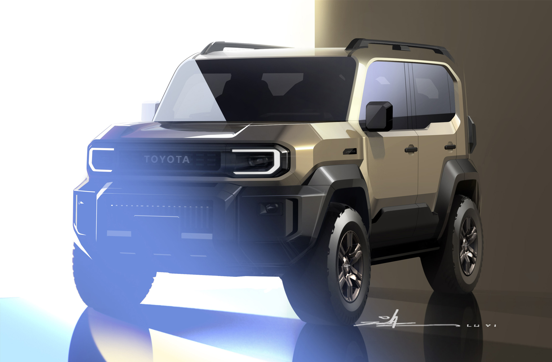 ランドクルーザー“FJ” デザインスケッチ | トヨタデザイン | トヨタ