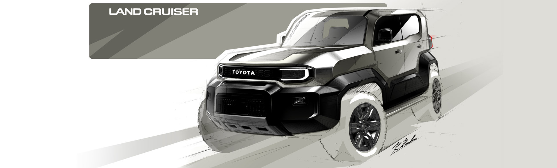 Land Cruiser FJ Design Sketches