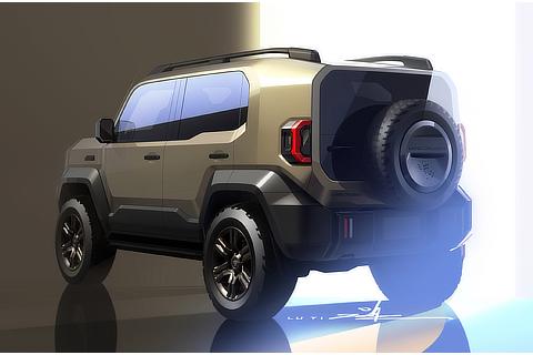 Land Cruiser "FJ" Final Sketch
