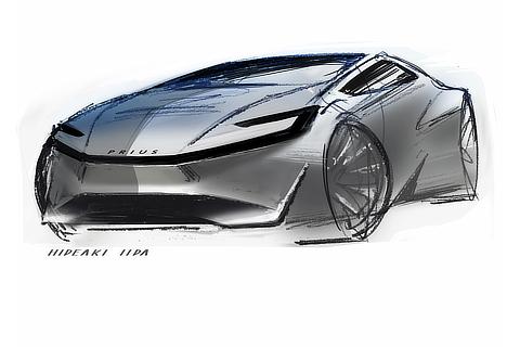Prius Front Idea Key Sketch