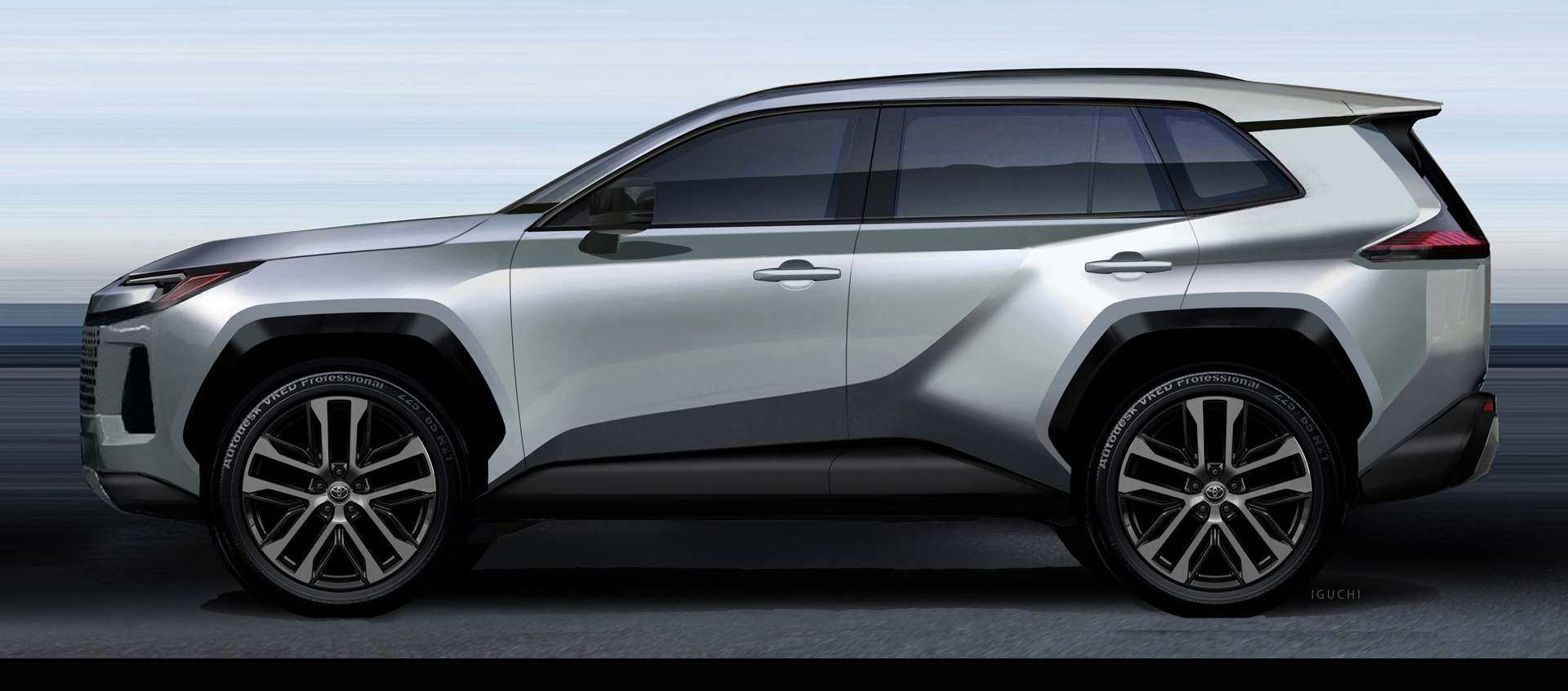 RAV4 デザインスケッチ | トヨタデザイン | トヨタブランド
