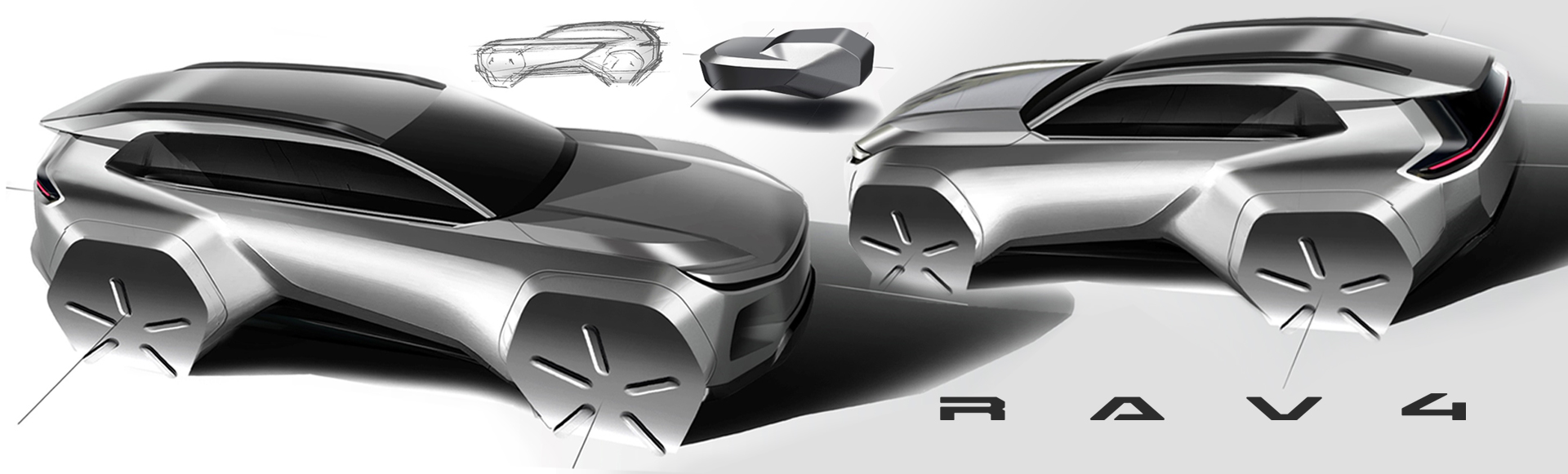 RAV4 Design Sketches