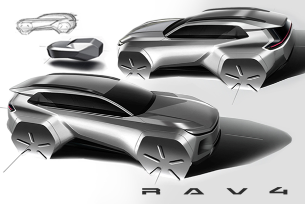 RAV4 Design Sketches