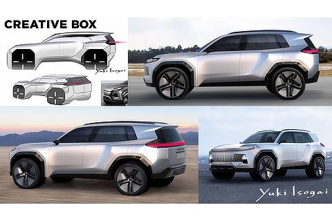 RAV4 Early Idea Sketch