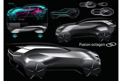 RAV4 Early Idea Sketch
