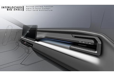 RAV4 Instrument Panel Final Sketch