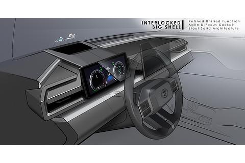 RAV4 Instrument Panel Final Sketch
