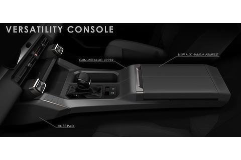 RAV4 Center Console Final Sketch