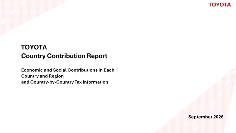 Toyota's Contributions in Various Countries and Regions (PDF)