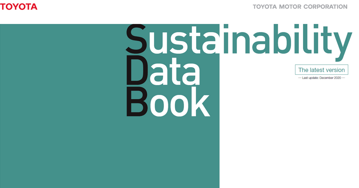 Sustainability Data Book has been updated.