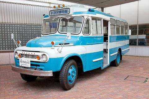 乗車可能な展示車 トヨタ ボンネットバス（1963・日）