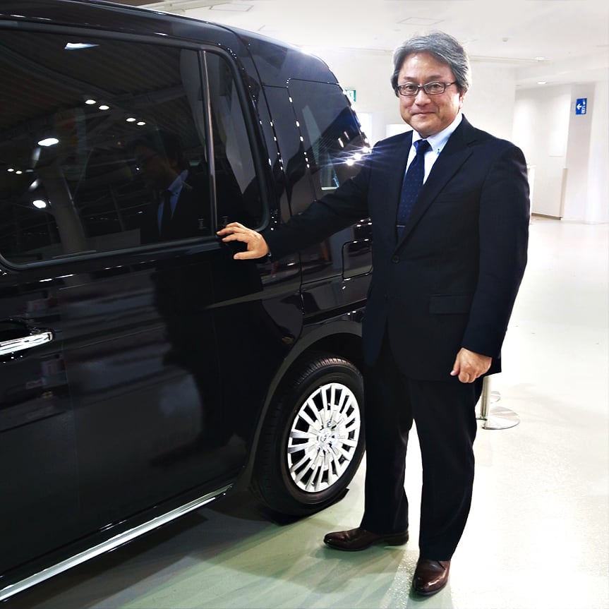 The deep indigo JPN Taxis will bring a smile to everyone's face!