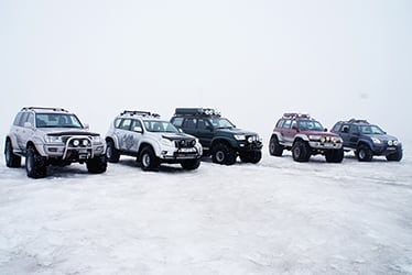 Land Cruiser Series Glaciers in Iceland