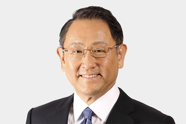 Akio Toyoda, President, Member of the Board of Directors (Representative Director)