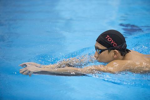 Takeshi Kawamoto, Swimming