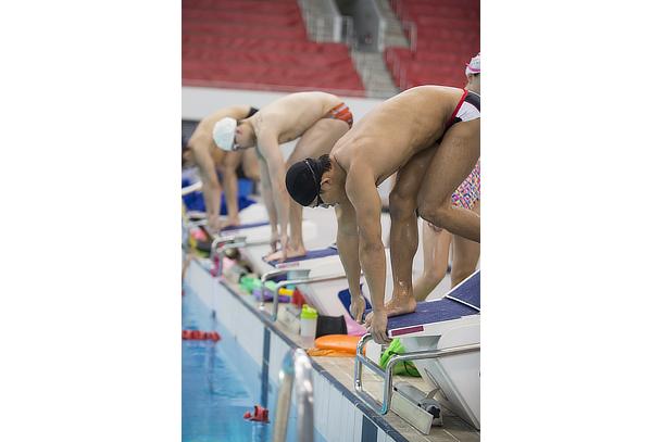 Takeshi Kawamoto, Swimming
