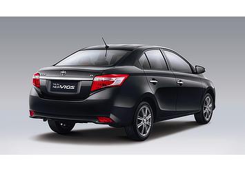 Indonesia-made Vios G type Rear Exterior