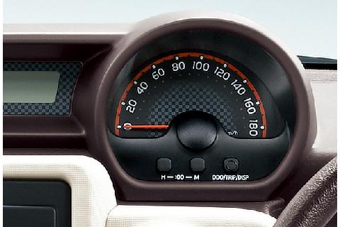 専用意匠アナログ式センターメーター (丸型)