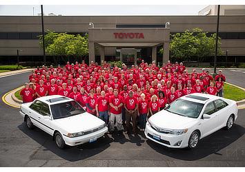 トヨタ、米ケンタッキー工場で生産累計1,000万台を達成 | トヨタ自動車