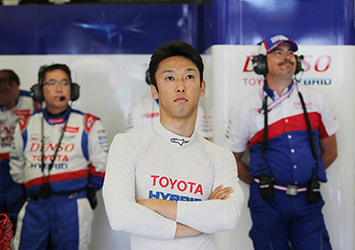 【ドライバー】中嶋 一貴 （Kazuki Nakajima 日本）2014 Le Mans Wednesday qualifying