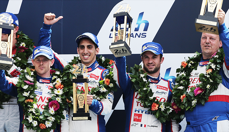 第82回ル・マン24時間レース終了 TS040 HYBRID #8が3位表彰台 第82回ル・マン24時間レース終了 TS040 HYBRID #8が3位表彰台