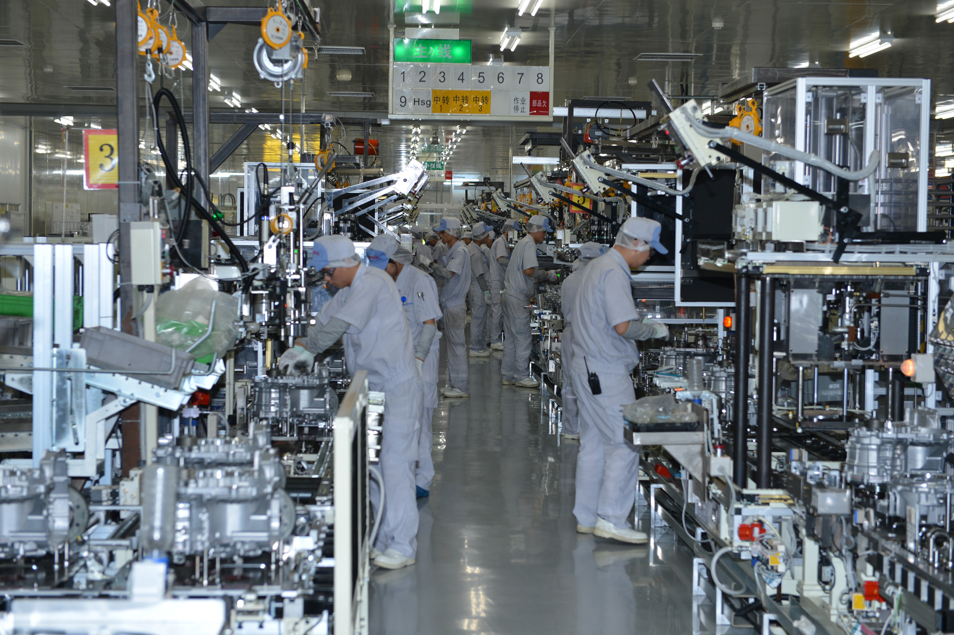 TMCAP CVT assembly line