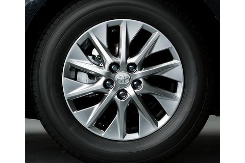 エクステリア加飾（スパークリングゴールド）・クローム調アルミホイール