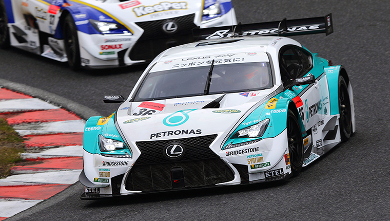 PETRONAS TOM'S RC F 36号車とKeePer TOM'S RC F 37号車