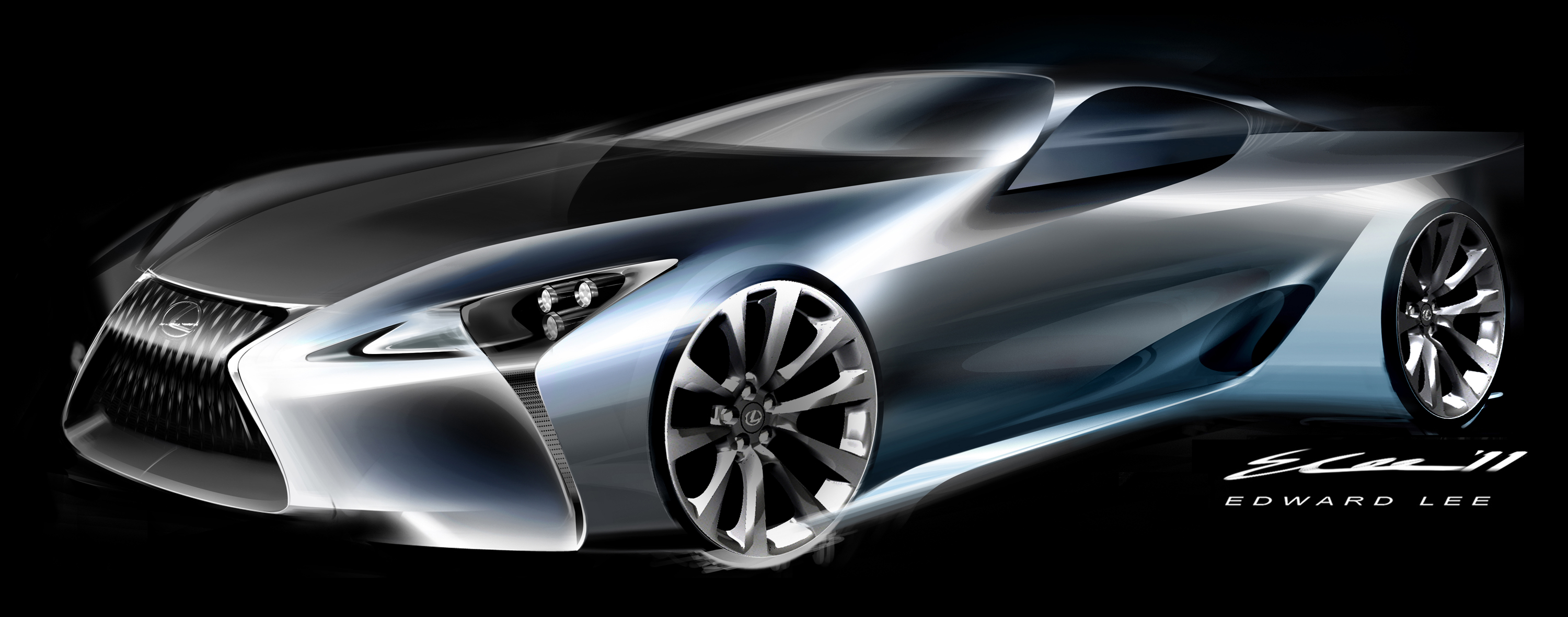 Lexus LF-LC concept (unveiled at the North American International Auto Show in 2012)
