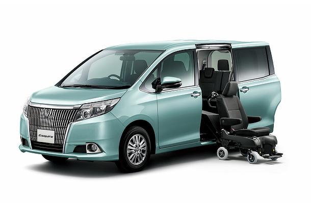 Esquire Welcab Side Lift-up Seat Xi 2WD model (detachable type; manual) (ocean mint metallic)