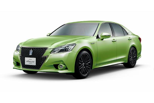 TOYOTA、クラウン誕生60周年記念 特別仕様車 空色・若草色クラウン注文