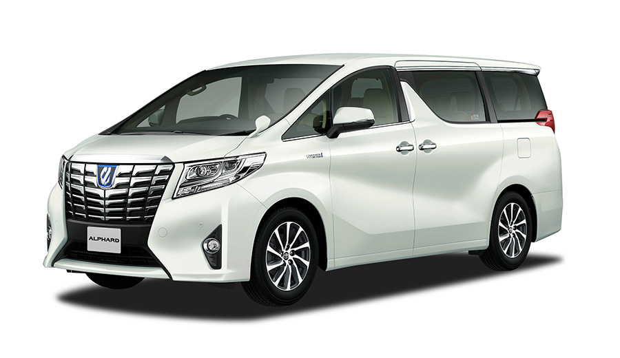Alphard G "F Package" (Hybrid model with options)
