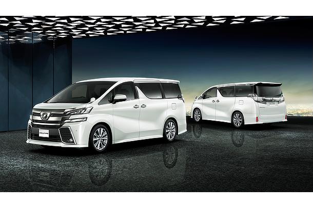 Vellfire Z "A Edition" (2WD; white pearl crystal shine; options shown)