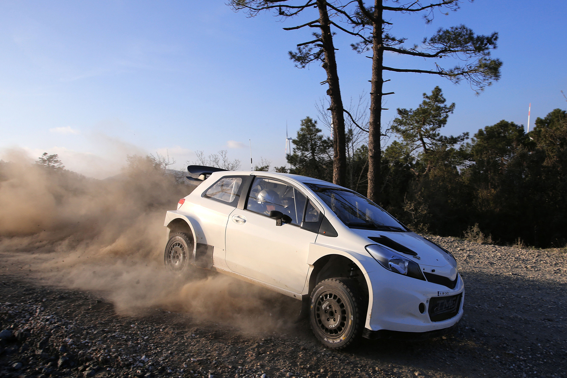 Yaris WRC Testing