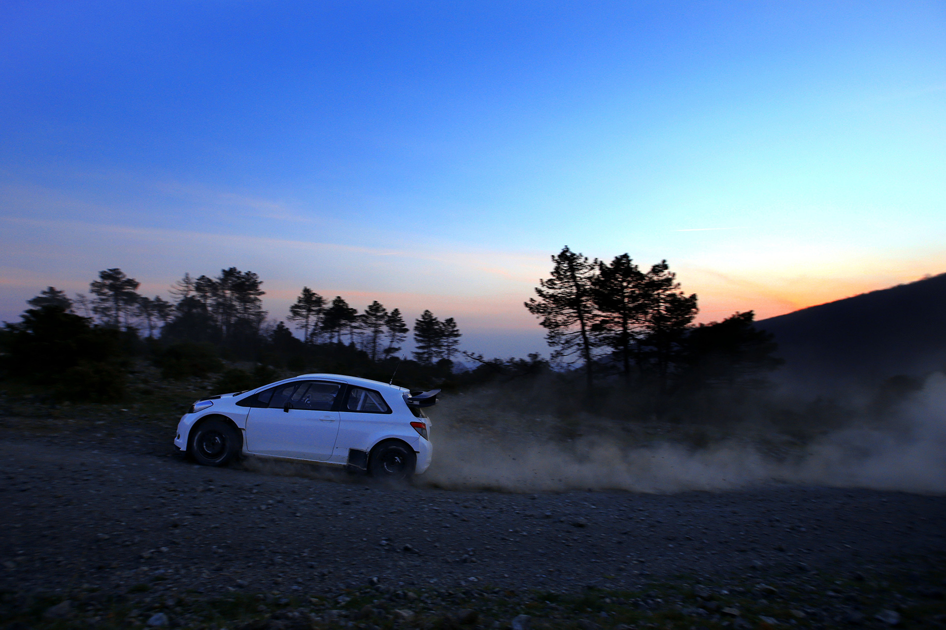 Yaris WRC Testing
