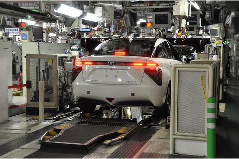 Mirai production line: quality control and inspection