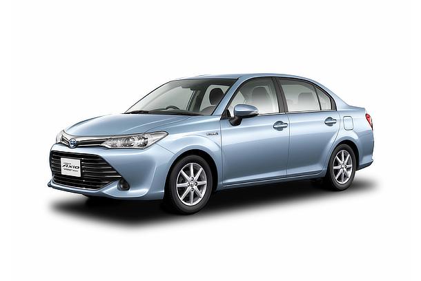 Corolla Axio Hybrid G(Light Blue Metallic; options shown)