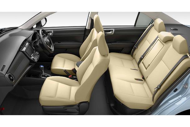 Corolla Axio Hybrid G(Black interior with Flaxen seats; options shown)