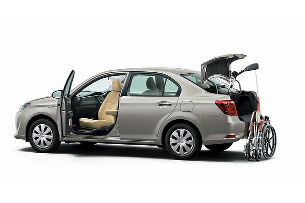 Corolla Axio Hybrid G(Mellow Silver Metallic)2WD Welcab model with rotating and sliding passenger seat