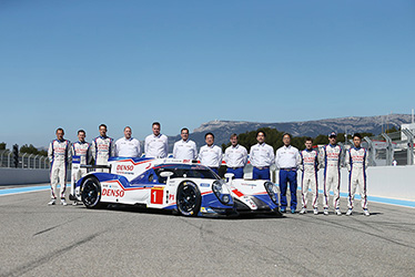 Toyota Racing Team and Drivers