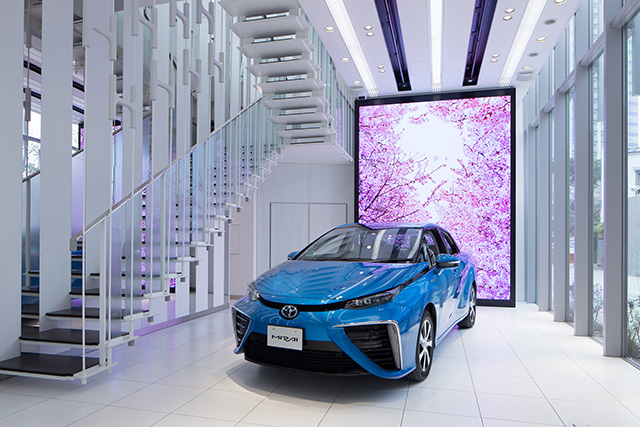 Inside Toyota's dedicated Mirai showroom