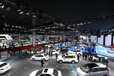 Toyota Booth at Auto Shanghai 2015