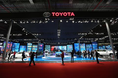 Toyota Booth at Auto Shanghai 2015