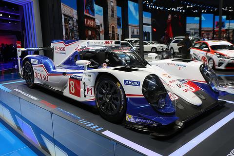 Toyota TS040 Hybrid at Auto Shanghai 2015