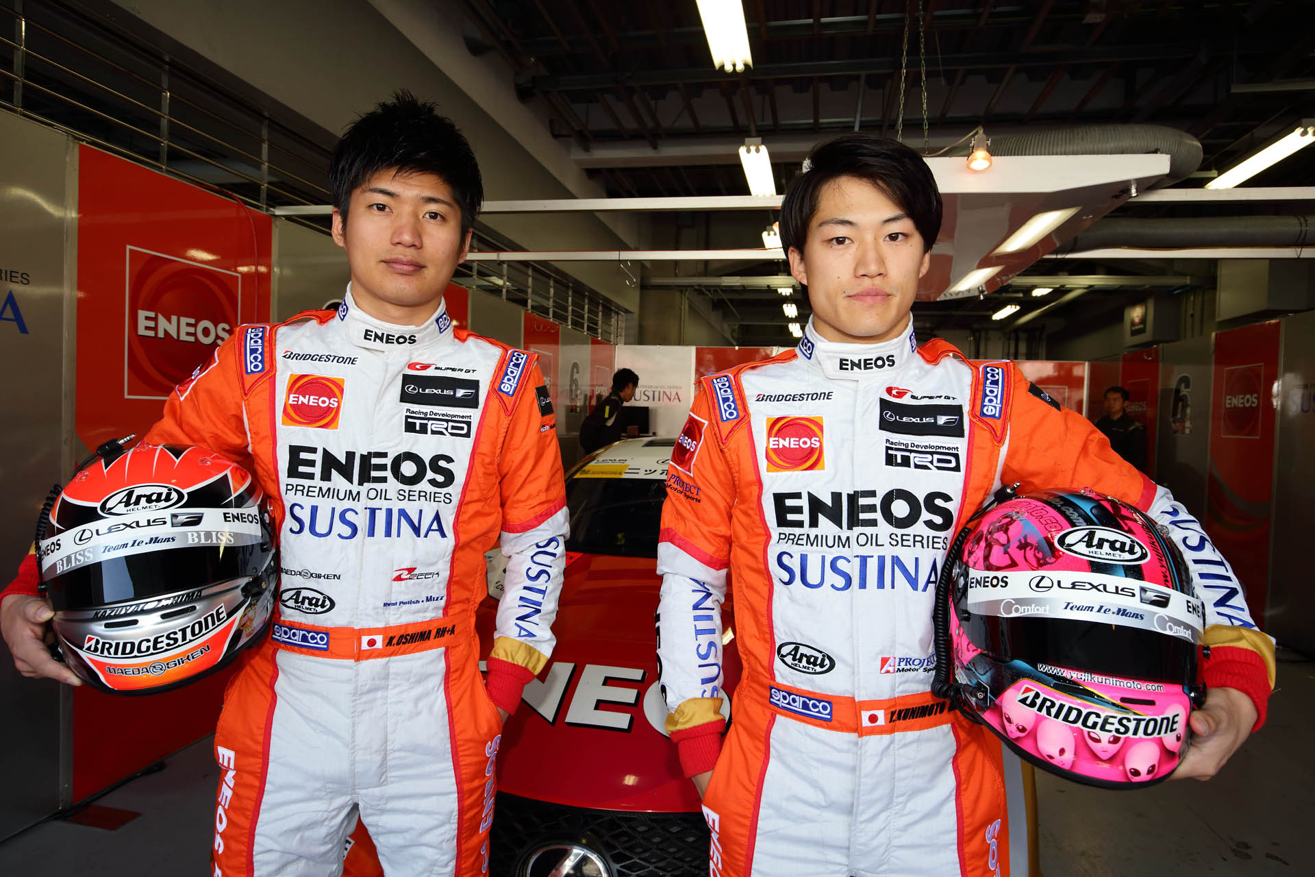 【ドライバー】大嶋 和也／国本 雄資 SUPER GT 2015年 第２戦 富士