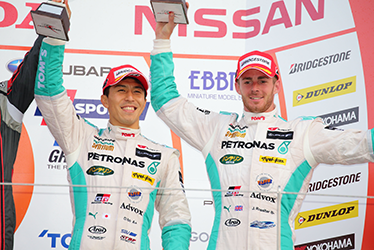 【ドライバー】伊藤 大輔／ジェームス・ロシター SUPER GT 2015年 第２戦 富士