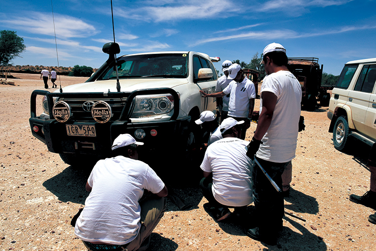 2014 driving project in Australia